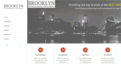 Desktop Screenshot of brooklynplumbingsupply.com